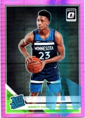 2019-20 Donruss Optic Pink Hyper Jarrett Culver #160 Timberwolves